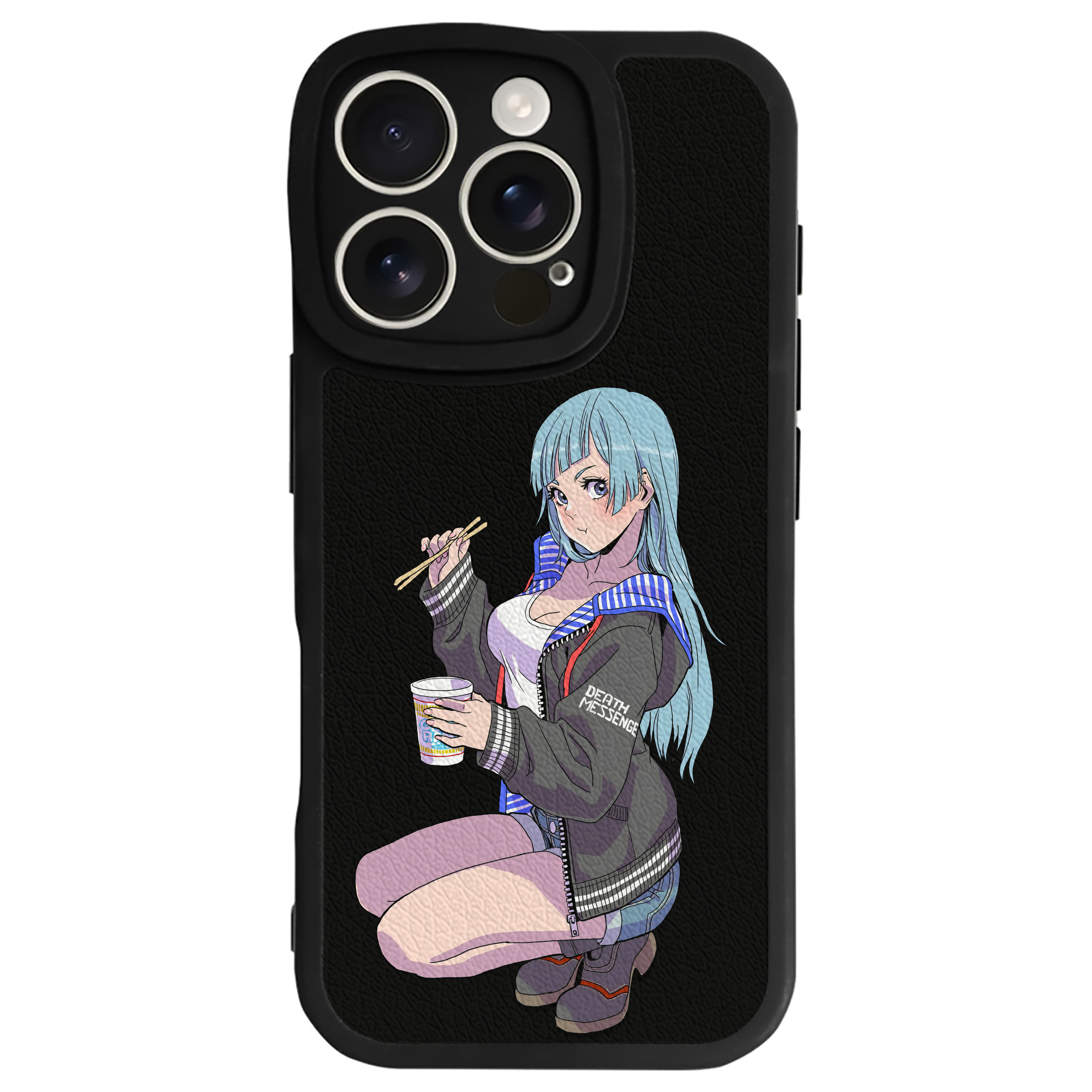 （画像用） 呪術廻戦 Jujutsu Kaisen 【iPhone 16シリーズ対応】シリコンスマホケース（レザー調） 材質：シリコン